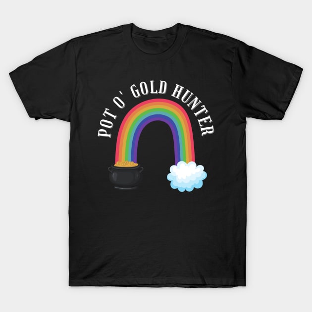 St Patricks Day Pot O Gold T-Shirt by Perfect Spot